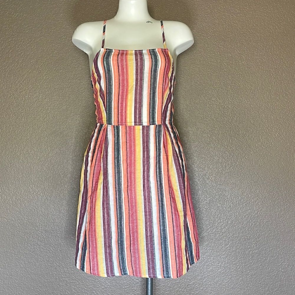 Shein striped dress size M